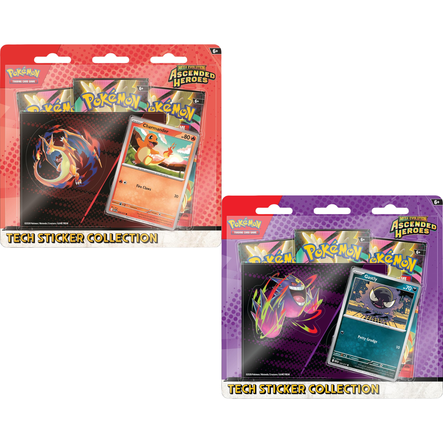 Pokémon TCG Mega Evolution Ascended Heroes Tech Sticker Collection