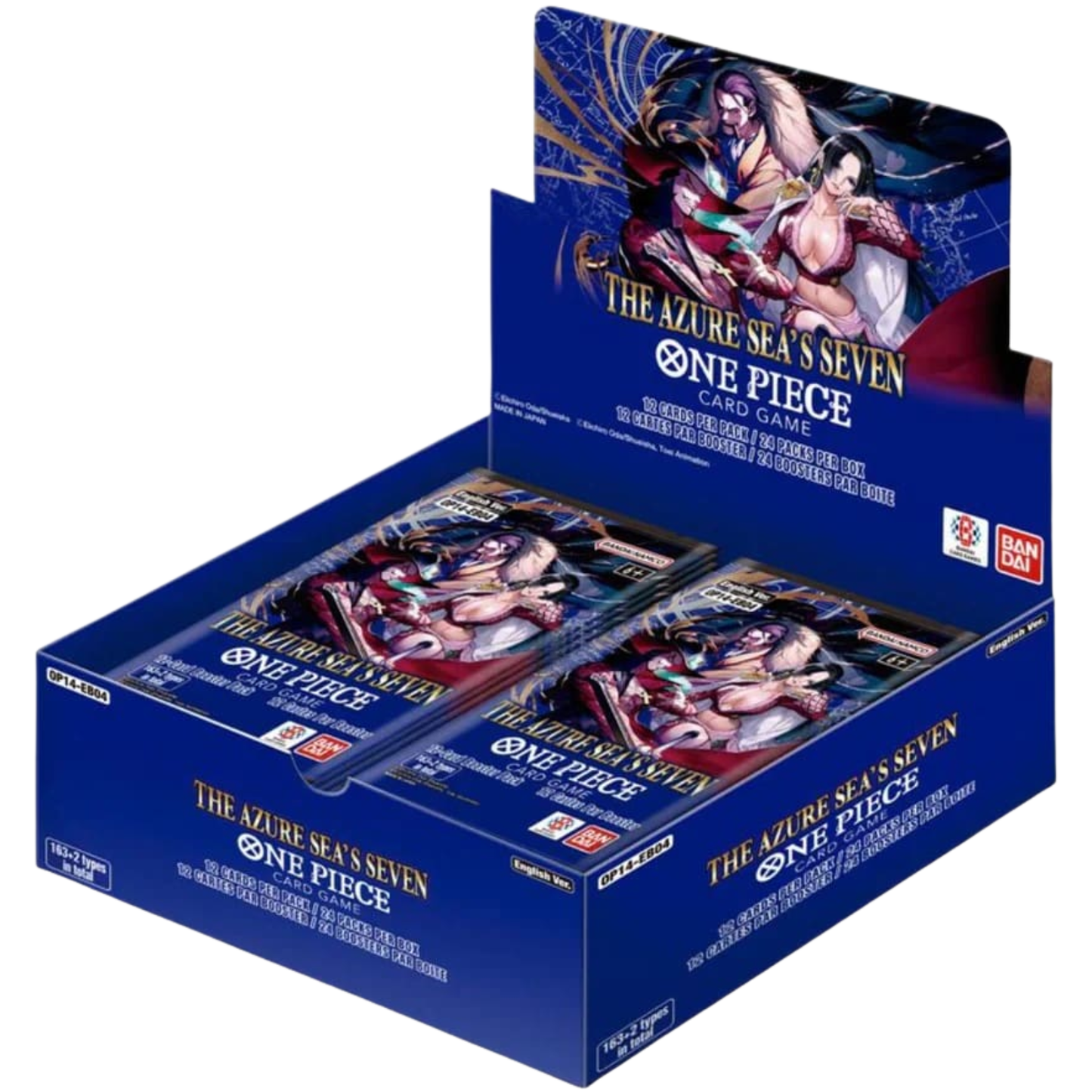 One Piece Card Game The Azure Sea’s Seven Booster Box OP-14