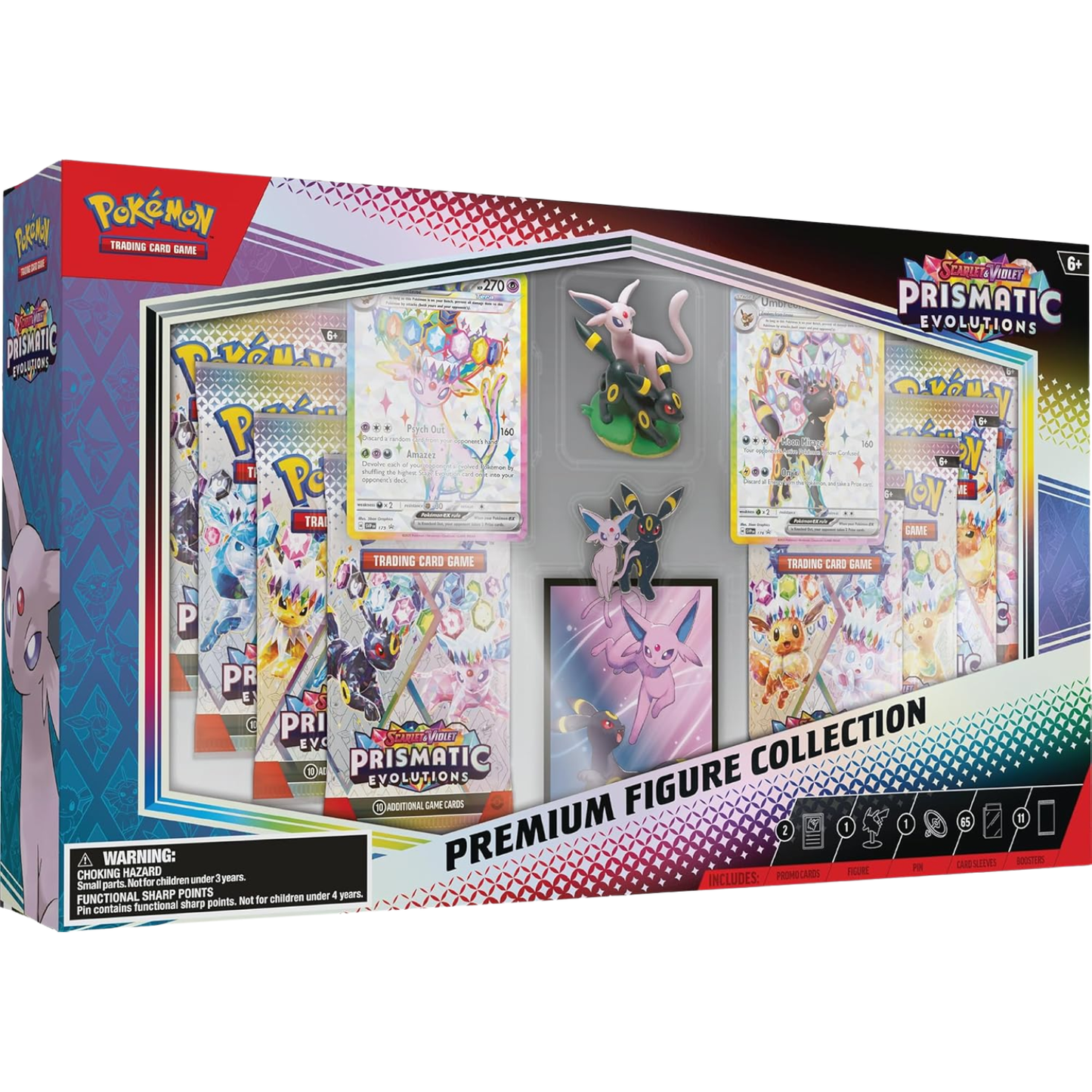 Pokémon TCG Scarlet & Violet Prismatic Evolutions Premium Figure Collection