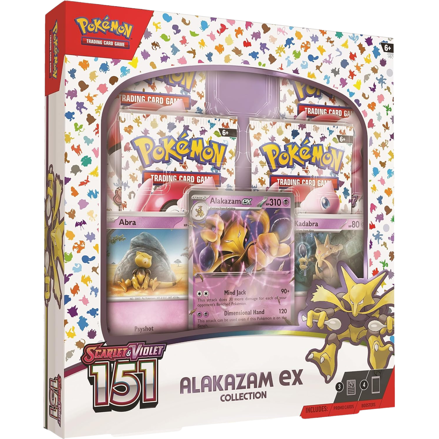 Pokémon TCG Scarlet & Violet 151 Alakazam ex Collection