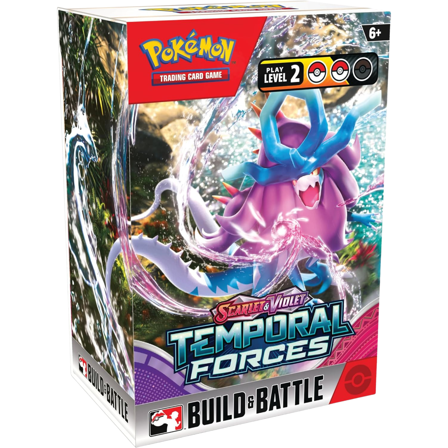 Pokémon TCG Scarlet & Violet Temporal Forces Build & Battle Box