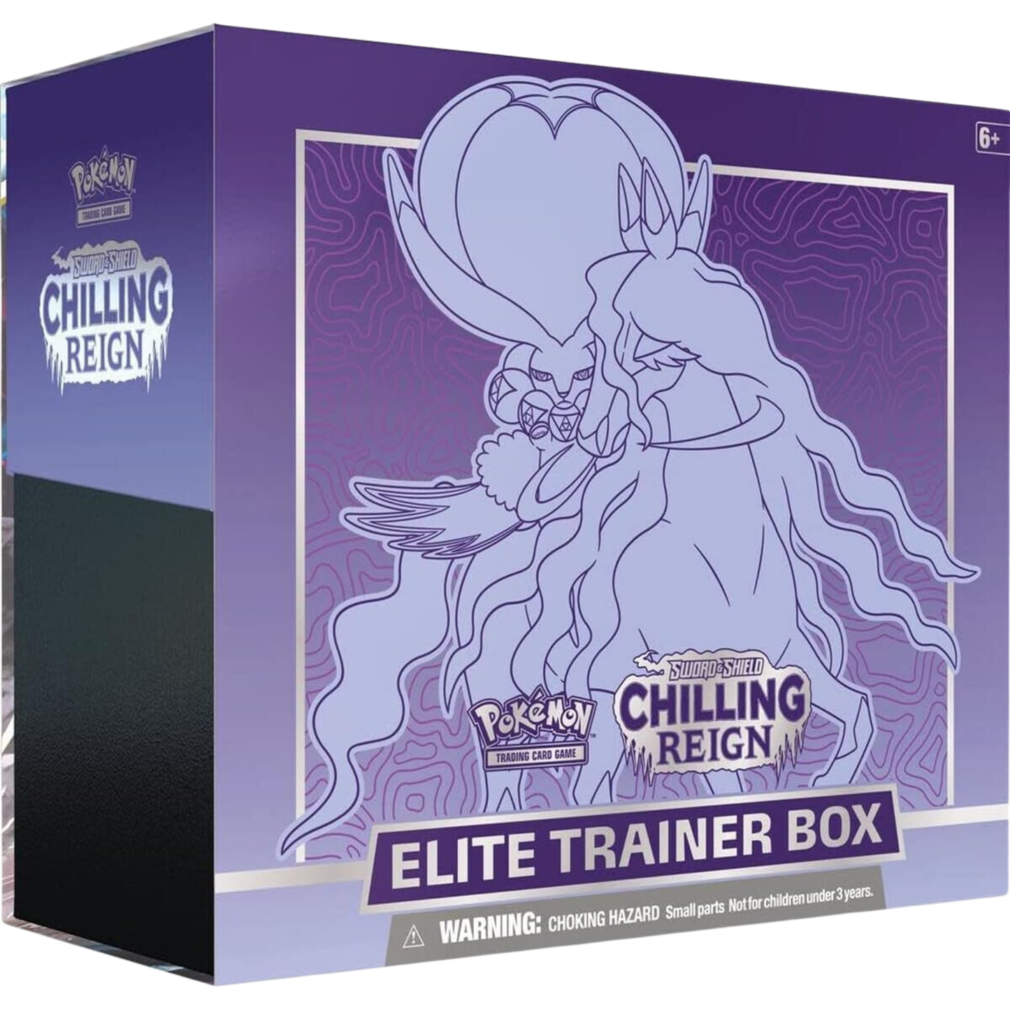 Pokémon TCG Sword & Shield Chilling Reign Shadow Rider Calyrex Elite Trainer Box (ETB)