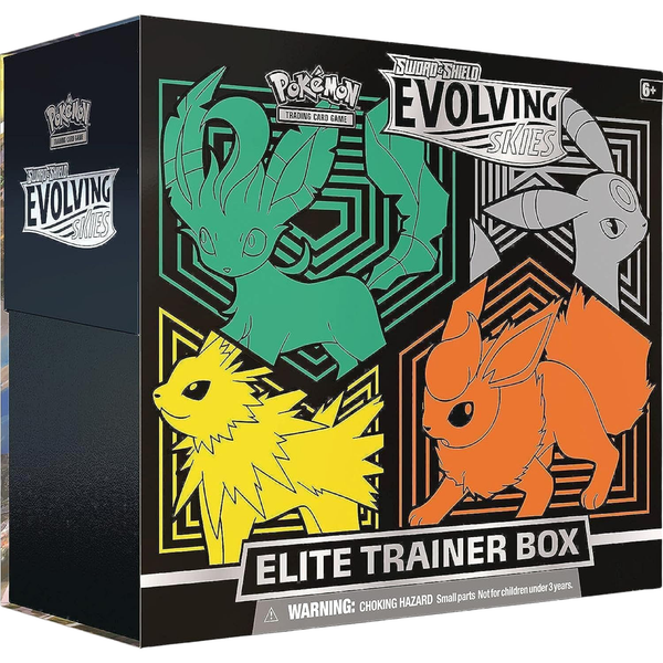 Pokémon TCG Sword & Shield Evolving Skies Elite Trainer Box (ETB)