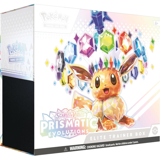 Pokémon TCG Scarlet & Violet Prismatic Evolutions Elite Trainer Box (ETB)