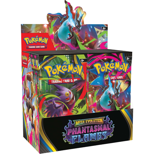 Pokémon TCG Mega Evolution Phantasmal Flames Booster Box