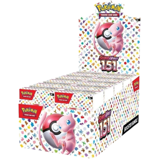Pokémon TCG Scarlet & Violet 151 Booster Bundle Unsealed Display Case of 10
