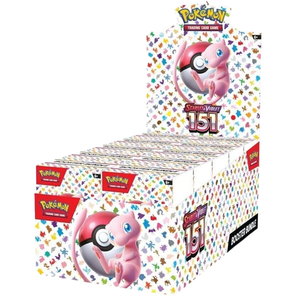 Pokémon TCG Scarlet & Violet 151 Booster Bundle Sealed Display Case of 10