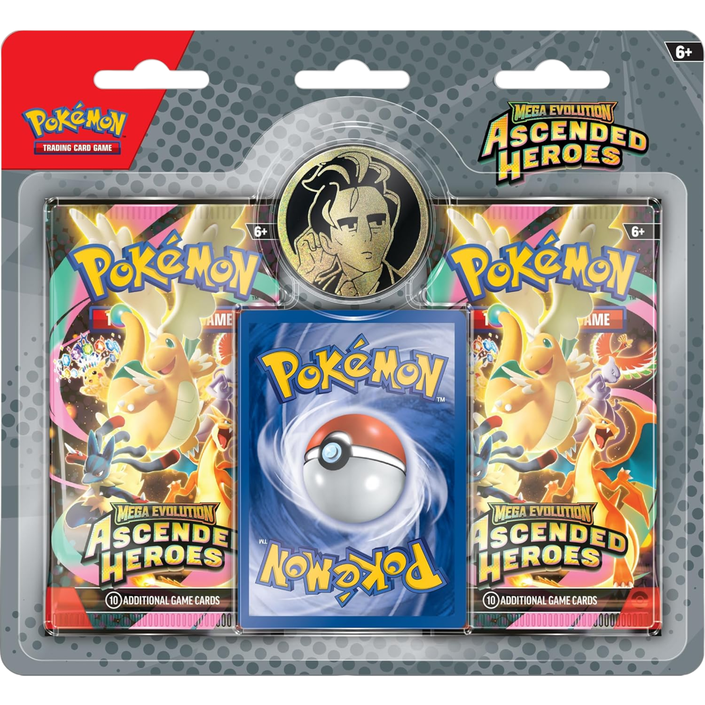 Pokémon TCG Mega Evolution Ascended Heroes 2‑Pack Blister
