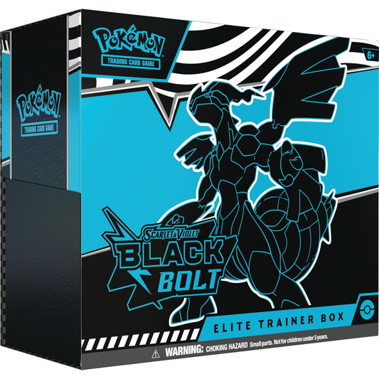 Pokémon TCG Scarlet & Violet Black Bolt Elite Trainer Box (ETB)