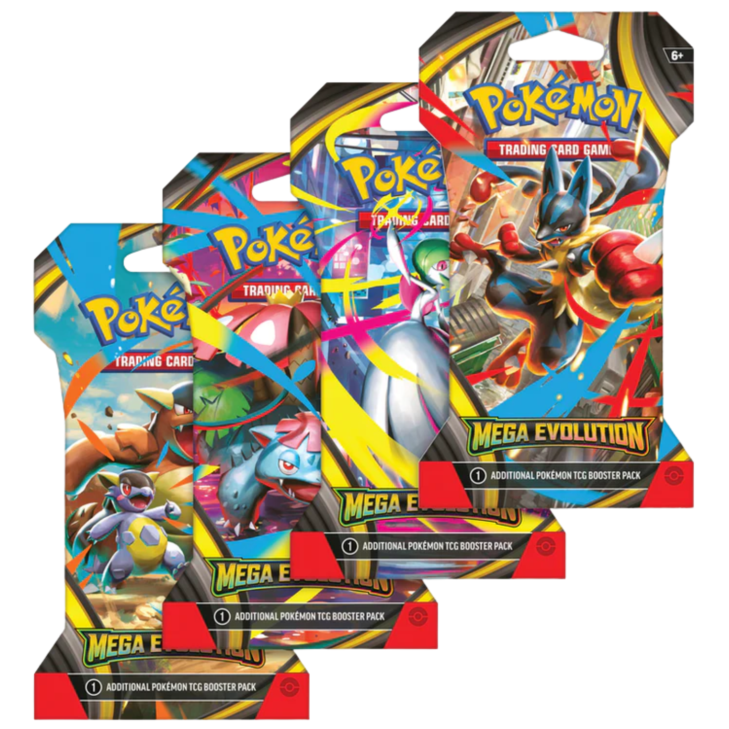 Pokémon TCG Mega Evolution Sleeved Booster Pack