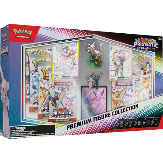 Pokémon TCG Scarlet & Violet Prismatic Evolutions Premium Figure Collection