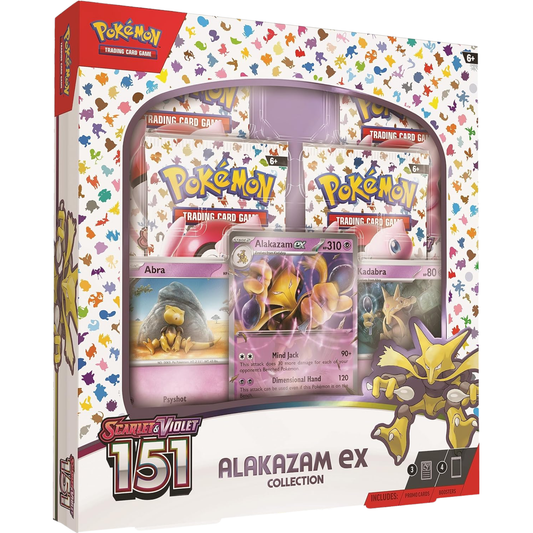 Pokémon TCG Scarlet & Violet 151 Alakazam ex Collection