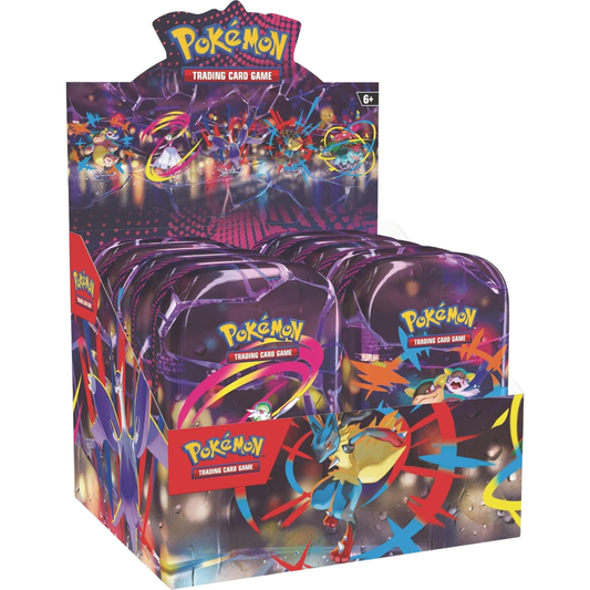 Pokémon TCG Mega Evolution Mega Heroes Sealed Mini Tin Display of 10