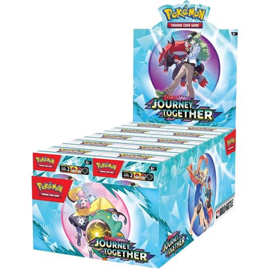 Pokémon TCG Scarlet & Violet Journey Together Build & Battle Box Sealed Display Case of 10