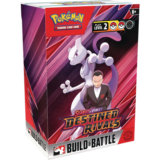 Pokémon TCG Scarlet & Violet Destined Rivals Build & Battle Box