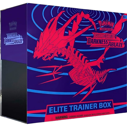 Pokémon TCG Sword and Shield Darkness Ablaze Elite Trainer Box (ETB)