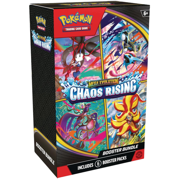 Pokémon TCG Mega Evolution Chaos Rising Booster Bundle