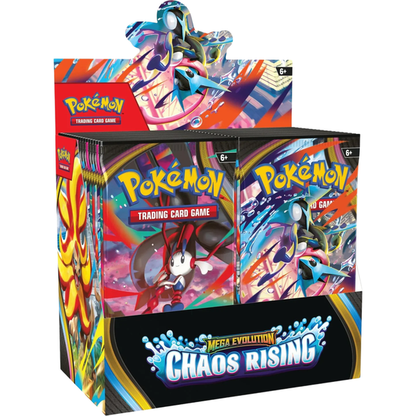 Pokémon TCG Mega Evolution Chaos Rising Booster Box