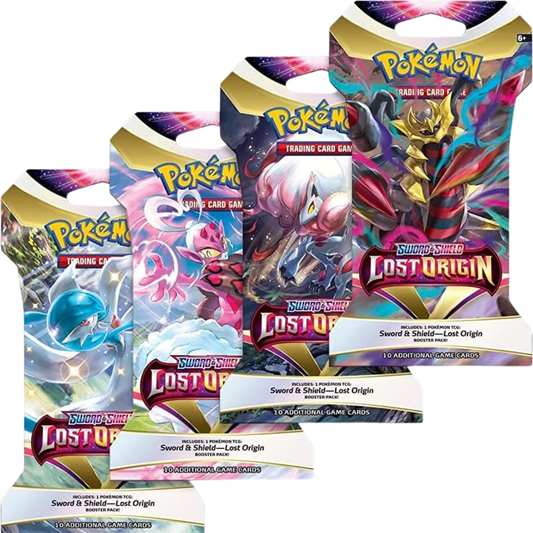 Pokémon TCG Sword & Shield Lost Origin Sleeved Booster Pack Art Set