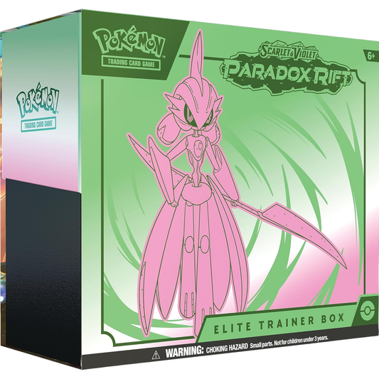Pokémon TCG Scarlet & Violet Paradox Rift Iron Valian Elite Trainer Box (ETB)