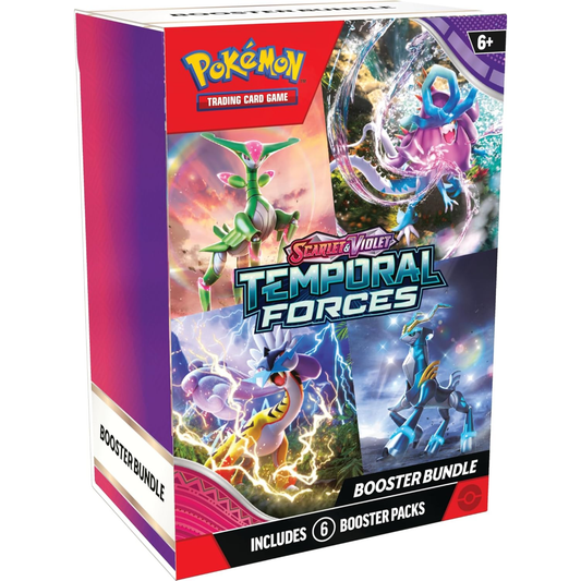 Pokémon TCG Scarlet & Violet Temporal Forces Booster Bundle