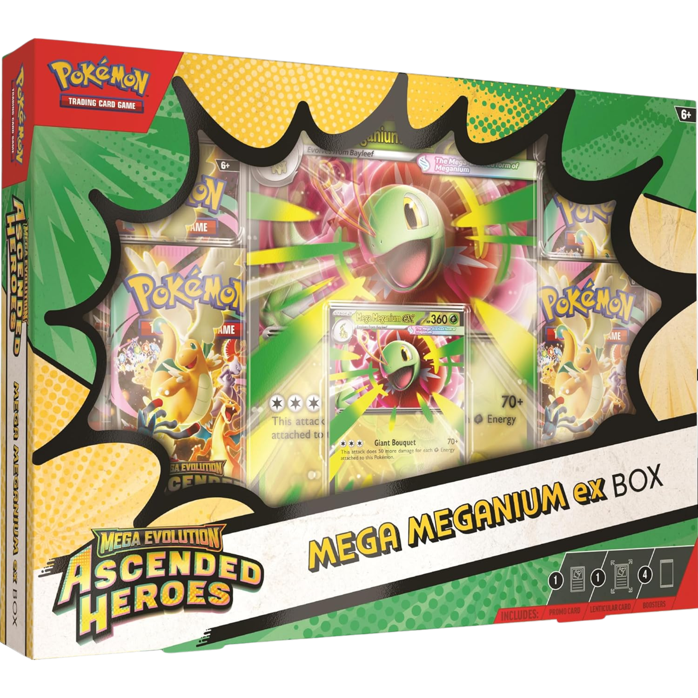 Pokémon TCG Mega Evolution Ascended Heroes Mega Meganium ex Box